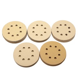 100pcs 5 Inch 60/80/120/150/240 Grit Sanding Discs 125mm 8 Holes Sandpaper Sanding Polishing Pad 100pcs 5 Inch 60/80/120/150/240 Grit Sanding Discs 125mm 8 Holes Sandpaper Sanding Polishing Pad