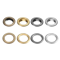 100pcs/Set 10mm Eyelet with Washer Installation Tools Leather Rivet Buckle Deco 100pcs/Set 10mm Eyelet with Washer Installation Tools Leather Rivet Buckle Deco