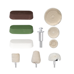 10/11Pcs Polishing Wheel Set Cotton Cloth Buffing Wheel Bit 6.35mm Shank Grinding Rotary Tool Abrasive Tools 10/11Pcs Polishing Wheel Set Cotton Cloth Buffing Wheel Bit 6.35mm Shank Grinding Rotary Tool Abrasive Tools