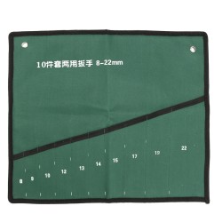 10/14/20 Pocket Canvas Roll Up Tool Storage Bag Spanner Wrench Organizer Pouch 10/14/20 Pocket Canvas Roll Up Tool Storage Bag Spanner Wrench Organizer Pouch