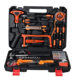 105Pcs Hardware Tools Kit Screwdriver Wrench w/ Storage Box Applied To Home Outdoors Car 105Pcs Hardware Tools Kit Screwdriver Wrench w/ Storage Box Applied To Home Outdoors Car