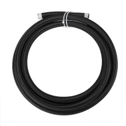 10FT AN4 AN6 AN8 AN10 Fuel Hose Oil Gas Line PTFE Nylon Stainless Steel Braide 10FT AN4 AN6 AN8 AN10 Fuel Hose Oil Gas Line PTFE Nylon Stainless Steel Braide