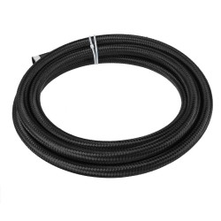 10FT AN4 AN6 AN8 AN10 Fuel Hose Oil Gas Line PTFE Nylon Stainless Steel Braide 10FT AN4 AN6 AN8 AN10 Fuel Hose Oil Gas Line PTFE Nylon Stainless Steel Braide