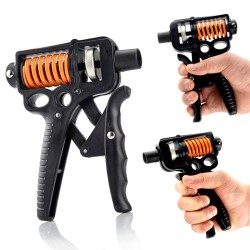 10KG-50KG Adjustable Hand Grip Strengthener Trainer Hand Power Exerciser Gripper 10KG-50KG Adjustable Hand Grip Strengthener Trainer Hand Power Exerciser Gripper