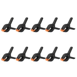 10PCS 4 inch Spring Clamps DIY Tools Plastic Nylon For Woodworking Hobbies 10PCS 4 inch Spring Clamps DIY Tools Plastic Nylon For Woodworking Hobbies