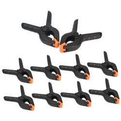 10PCS 4 inch Spring Clamps DIY Tools Plastic Nylon For Woodworking Hobbies 10PCS 4 inch Spring Clamps DIY Tools Plastic Nylon For Woodworking Hobbies