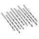 10Pcs 2.2-4.0mm Drill Bit HSS High Speed Steel Straight Shank Twist Drill Bit For Hand Twist Drill