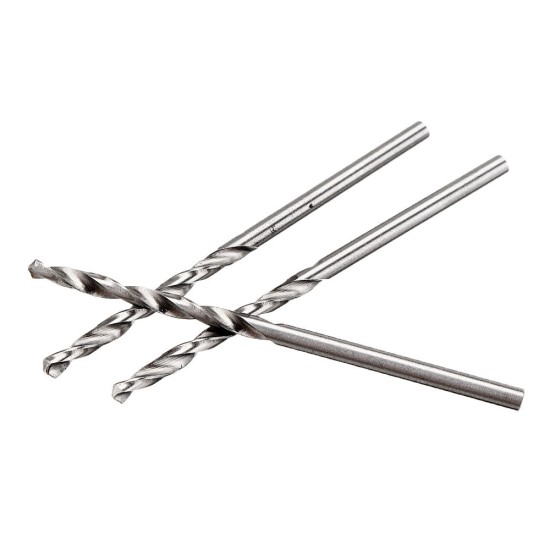 10Pcs 2.2-4.0mm Drill Bit HSS High Speed Steel Straight Shank Twist Drill Bit For Hand Twist Drill