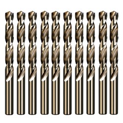 10Pcs 5.2/5.5/6.0/8.5mm M35 High Speed Steel Containing Cobalt Twist Drill Bit Tool for Metal Stainless Steel Drilling 10Pcs 5.2/5.5/6.0/8.5mm M35 High Speed Steel Containing Cobalt Twist Drill Bit Tool for Metal Stainless Steel Drilling