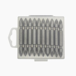 10Pcs 65/110mm PH2 Electric Screwdriver Bits S2 Alloy Steel Magnetic Double-ended Cross Screwdriver Bits for Electric Hand Screwdriver 10Pcs 65/110mm PH2 Electric Screwdriver Bits S2 Alloy Steel Magnetic Double-ended Cross Screwdriver Bits for Electric Hand Screwdriver