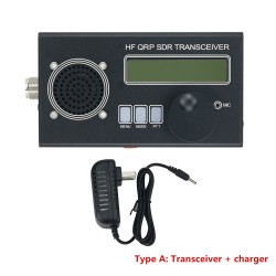 10W Portable uSDX 8 Band SDR All Mode Transceiver USB, LSB, CW, AM, FM HF SSB QRP Transceiver QCX-SSB with Battery 10W Portable uSDX 8 Band SDR All Mode Transceiver USB, LSB, CW, AM, FM HF SSB QRP Transceiver QCX-SSB with Battery