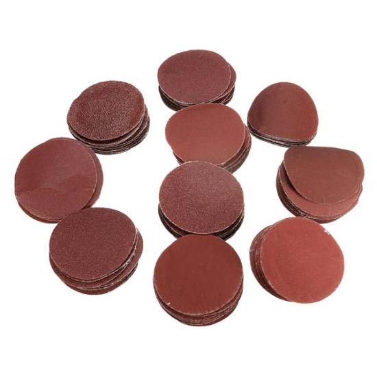 10pcs 2 Inch Sanding Discs 80-1000 Grit Sander Discs Set 50mm Sanding Polishing Pads