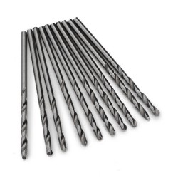 10pcs 2.5mm Micro HSS Twist Drill Bits Straight Shank Electrical Drill Bits 10pcs 2.5mm Micro HSS Twist Drill Bits Straight Shank Electrical Drill Bits