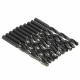 10pcs HSS Straight Shank Worm Spiral Twist Drill Bits from 1-10MM