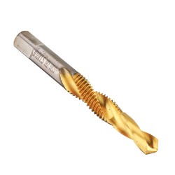 10pcs M3-10 Countersink Drill Bit HSS Titanium Coating M3/4/5/6/8/10 Tapping Chamfering Drill Machine Thread Tap 10pcs M3-10 Countersink Drill Bit HSS Titanium Coating M3/4/5/6/8/10 Tapping Chamfering Drill Machine Thread Tap