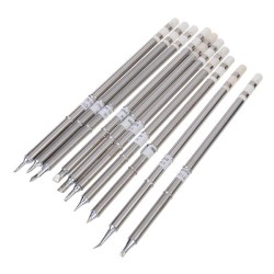 10pcs T12 Series Solder Iron Tips for Hakkoo Soldering Station FX-951 FX-952 10pcs T12 Series Solder Iron Tips for Hakkoo Soldering Station FX-951 FX-952