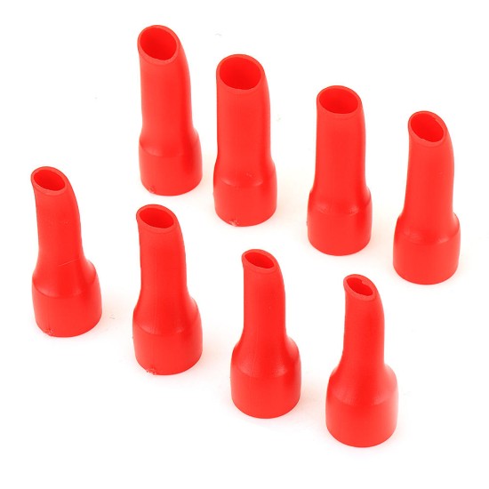 10pcs Universal Glue Nozzle Glass Glue Tip Mouth Nozzle with Base