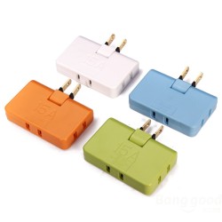 110-250V 180 Degree Rotatable Plug Adapter Travel Power 3 Supply Hub 110-250V 180 Degree Rotatable Plug Adapter Travel Power 3 Supply Hub
