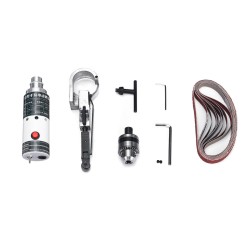 110V-240V Electric Handheld Belt Sander Mini Belt Sander Electric Grinder Small Grinding Machine with Sanding Belts 110V-240V Electric Handheld Belt Sander Mini Belt Sander Electric Grinder Small Grinding Machine with Sanding Belts