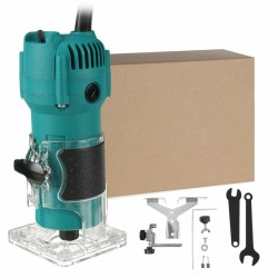 110V/220V 30000RPM Electric Hand Trimmer Router 6.35mm Wood Laminator Palm Joiners Working Cutting Tool 110V/220V 30000RPM Electric Hand Trimmer Router 6.35mm Wood Laminator Palm Joiners Working Cutting Tool