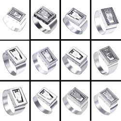 12 Constellation Self Protection Ring Body Guard Ring Invisibility Hidden Ring Blade Emergency Rescue Survival Cut Tool 12 Constellation Self Protection Ring Body Guard Ring Invisibility Hidden Ring Blade Emergency Rescue Survival Cut Tool