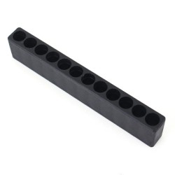 12 Holes Hex Shank Plastic Screwdriver Bit Storage Deck Screwdriver Head Storage Case 12 Holes Hex Shank Plastic Screwdriver Bit Storage Deck Screwdriver Head Storage Case
