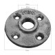 1/2 Inch DN20 Cast Iron Steel Tube Pipe Floor Flange Pipe Fitting Wall Mount