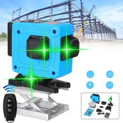 12 Line Laser Level Green Light Self Leveling Cross 360° Rotary Measure with Remote 12 Line Laser Level Green Light Self Leveling Cross 360° Rotary Measure with Remote