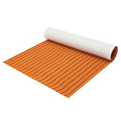 1200x2000x6mm EVA Foam Sheet Orange with Black Line Teak Synthetic Boat Decking Pad 1200x2000x6mm EVA Foam Sheet Orange with Black Line Teak Synthetic Boat Decking Pad