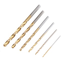 120Pcs 1.0-3.5mm Twist Drill Bit Set Titanium Plating HSS Drill Bits for Wood Metal 120Pcs 1.0-3.5mm Twist Drill Bit Set Titanium Plating HSS Drill Bits for Wood Metal