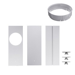 120cm Adjustable Air Conditioner Wind Shield Window Kit Plate For Portable Air Conditioner Exhaust Hose Tube Connector 120cm Adjustable Air Conditioner Wind Shield Window Kit Plate For Portable Air Conditioner Exhaust Hose Tube Connector
