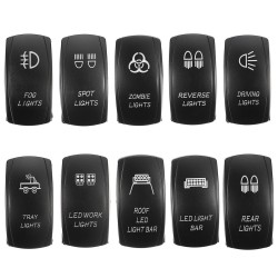 12/24V Blue Car Switch Boat Truck Light Led Rocker Switch Bar Toggle Reverse Rear Light Switch 12/24V Blue Car Switch Boat Truck Light Led Rocker Switch Bar Toggle Reverse Rear Light Switch