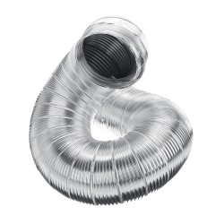 125mm/4.9inch Flexible Aluminium Vent Hose Air Ventilation Accessory 125mm/4.9inch Flexible Aluminium Vent Hose Air Ventilation Accessory