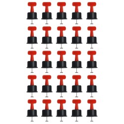 126Pcs Level Wedges Tile Spacers For Flooring Wall Tile Spacer Carrelage Tile Leveling System Leveler Locator Spacers Plier