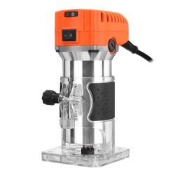1280W Wood Palm Router Tool Hand Edge Trimmer WoodWorking Joiner Cutting Palmming Tool 6 Speeds 35000r/min 220V 6.35mm(1/4inch) 1280W Wood Palm Router Tool Hand Edge Trimmer WoodWorking Joiner Cutting Palmming Tool 6 Speeds 35000r/min 220V 6.35mm(1/4inch)