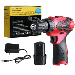 12V 1500mAh Electric Screwdriver Cordless Drill Mini Wireless Power Driver Power Tool W/ 1pc Battery 12V 1500mAh Electric Screwdriver Cordless Drill Mini Wireless Power Driver Power Tool W/ 1pc Battery
