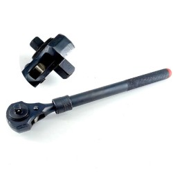 1/2inch and 3/8inch Drive Dual Head Ratchet Handle with Hammer Function Telescopic Extendable Ratchet Handle 1/2inch and 3/8inch Drive Dual Head Ratchet Handle with Hammer Function Telescopic Extendable Ratchet Handle