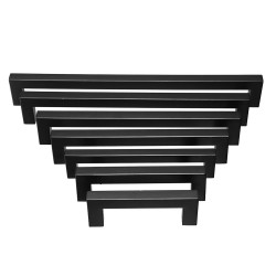 12x12mm Black Hollow Square Stainless Steel Door Handles Drawer Pull For Cupboard Cabinet 12x12mm Black Hollow Square Stainless Steel Door Handles Drawer Pull For Cupboard Cabinet