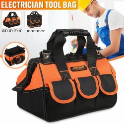 13-20inch Heavy Duty Electrician Tool Bags Tool Storage with Handle + Shoulder Strap 13-20inch Heavy Duty Electrician Tool Bags Tool Storage with Handle + Shoulder Strap