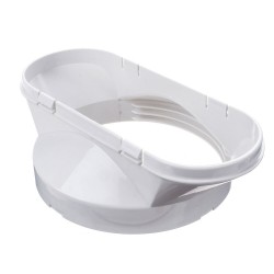 13cm Window Adaptor Tube Connector Portable Air Conditioner Spare Parts Flat Interface Adaptor For Air Conditioner Exhaust Hose Kit Plate 13cm Window Adaptor Tube Connector Portable Air Conditioner Spare Parts Flat Interface Adaptor For Air Conditioner Exhaust Hose Kit Plate