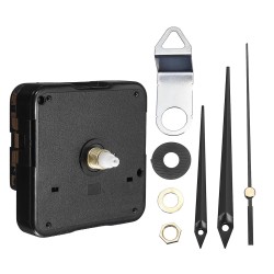 13mm Quartz Silent Wall Clock Movement Hour Minute Second Hand Clock Movement 13mm Quartz Silent Wall Clock Movement Hour Minute Second Hand Clock Movement
