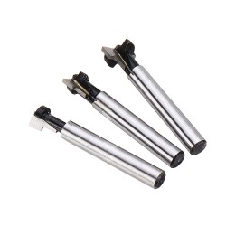 1/4 Inch Round Shank 1/2inch 3/8inch 5/16inch Woodworking Milling Cutter T-shaped Photo Frame Hanging Wall Keyhole For Trimmer
