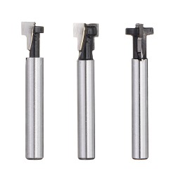1/4 Inch Round Shank 1/2inch 3/8inch 5/16inch Woodworking Milling Cutter T-shaped Photo Frame Hanging Wall Keyhole For Trimmer 1/4 Inch Round Shank 1/2inch 3/8inch 5/16inch Woodworking Milling Cutter T-shaped Photo Frame Hanging Wall Keyhole For Trimmer