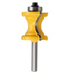 1/4 Inch Shank Bullnose and Cove Trim Molding Router Bit Woodworking Cutter 1/4 Inch Shank Bullnose and Cove Trim Molding Router Bit Woodworking Cutter