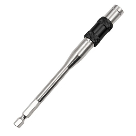 145mm Hex Magnetic Ring Screwdriver Bits Drill Hand Tools 1/4 inch Extension Rod Quick Change Holder Drive Guide Screw Drill Tip