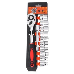 1/4inch Drive Ratchet Socket Wrench Handle 24 Teeth Ratchet Quick-Release Spanner 1/4inch Drive Ratchet Socket Wrench Handle 24 Teeth Ratchet Quick-Release Spanner