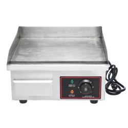 1500W 110V Electric Countertop Griddle Commercial Restaurant Flat Top Grill BBQ 1500W 110V Electric Countertop Griddle Commercial Restaurant Flat Top Grill BBQ