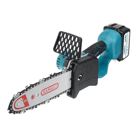 1500W 8inch Cordless Electric Chain Saw Brushless Motor Power Tools Rechargeable Lithium Battery