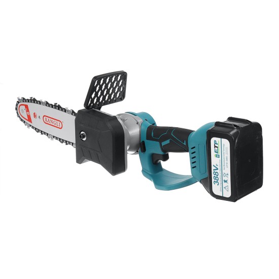 1500W 8inch Cordless Electric Chain Saw Brushless Motor Power Tools Rechargeable Lithium Battery