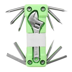 16 In 1 Multifunctional Folding Combination Screwdriver Sleeve Tool Set With LED Repair Tools 16 In 1 Multifunctional Folding Combination Screwdriver Sleeve Tool Set With LED Repair Tools